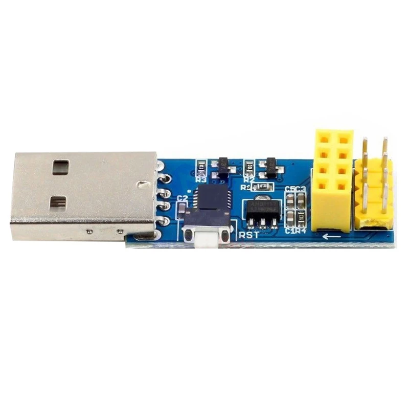 Usb To Esp8266 Esp-01 Esp-01S Serial Wifi Bluetooth Module Adapter Download Debug Link Switch For Arduino Ide Development Modu |