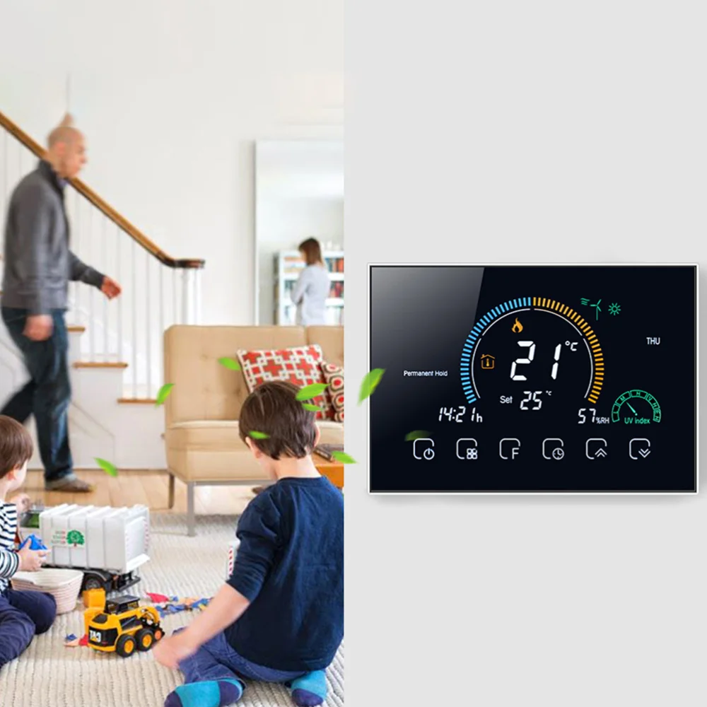 

1 Set Smart Thermostat Home Intelligent Temperature Controller Home Decoration
