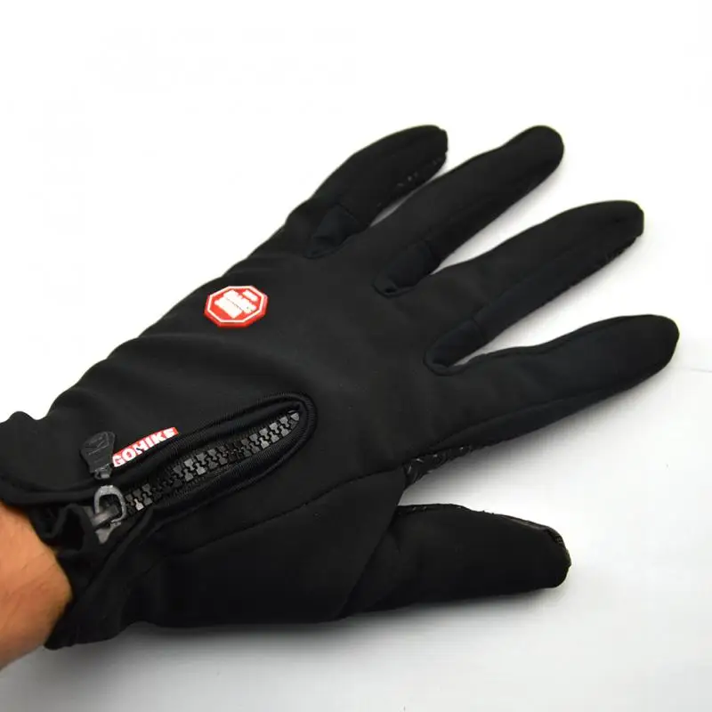 

Cold-proof Cycling Gloves Winter Warm Gloves Snowboard Ski Gloves Touchscreen For Men Cold Weather Windproof Anti-slip