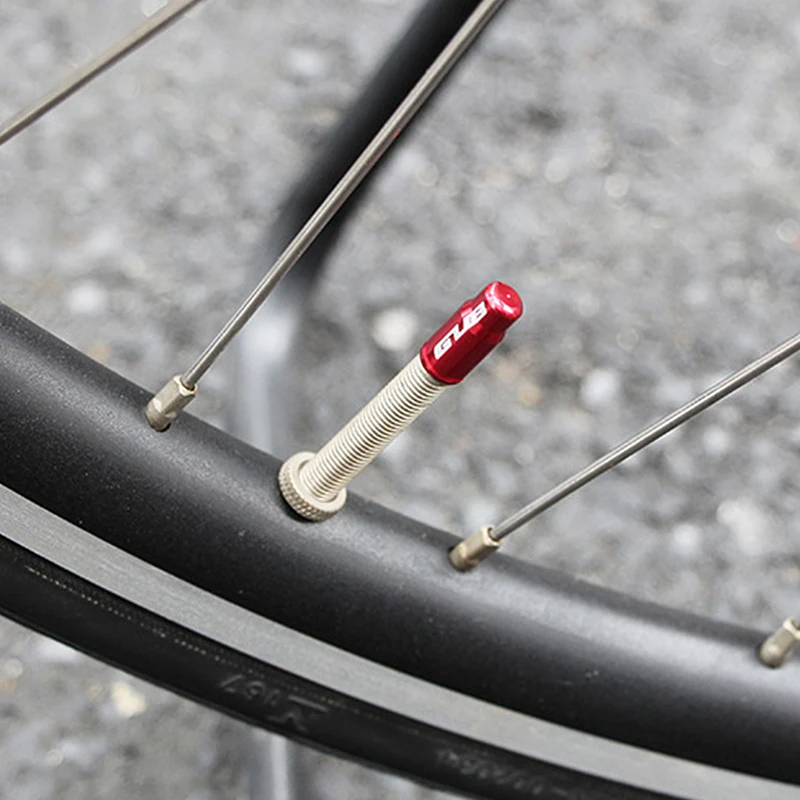 

Aluminum Bicycle Tire Valve Cap Ultralight Mountain Road Bike Tyre Cap Schrader/ Tire Valve Protector Accessories