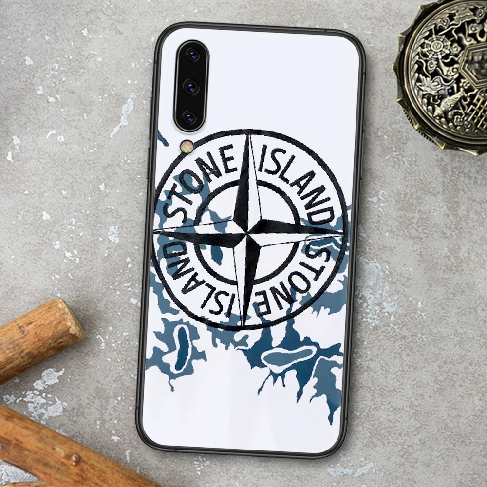 

Stones Luxurious Slands Phone Case For Samsung Galaxy A 3 5 7 8 10 20 20E 21S 30 30S 40 50 51 70 71 black Coque Silicone Hoesjes