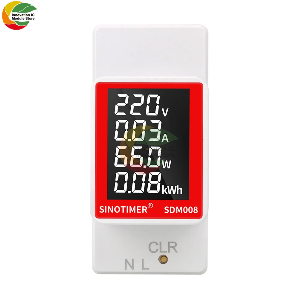 Многофункциональный цифровой измеритель переменного тока SDM008 напряжения