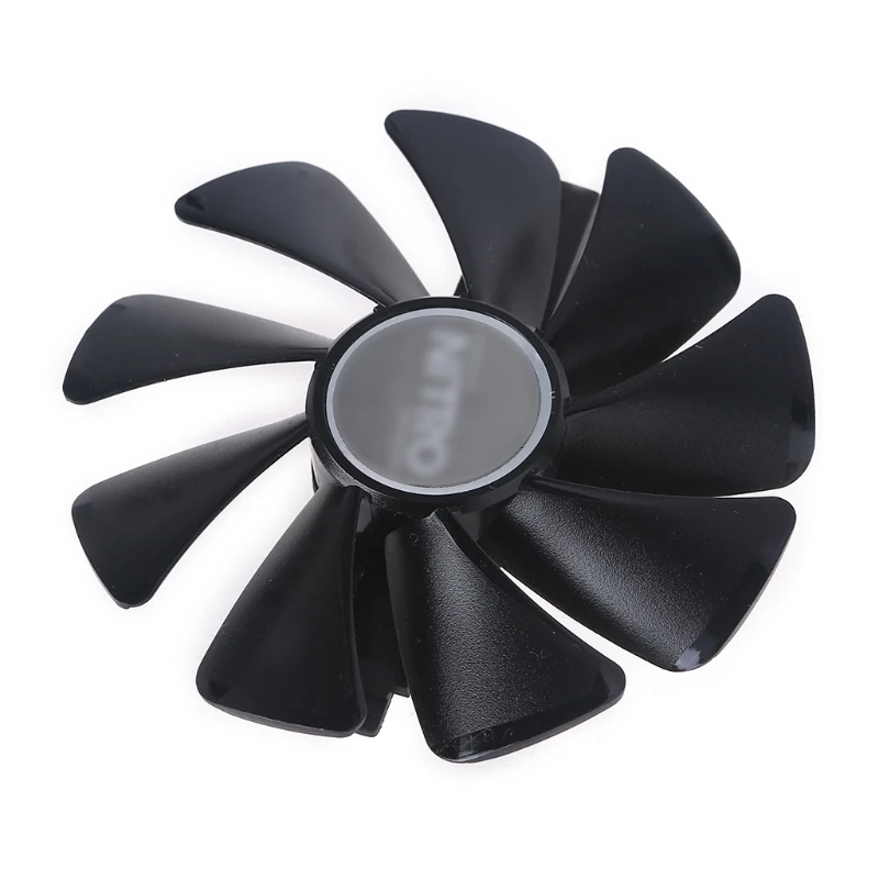 

for Sapphire Nitro RX480 570 VGA Fan 95mm/3.74inch 2PCS 4Pin 12V 0.42A Cooling Fan CF1015H12D Graphics Card Cooling Fan