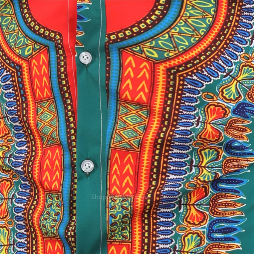 Африканская одежда новинка 2021 топ с принтом Дашики традиционное Африканское