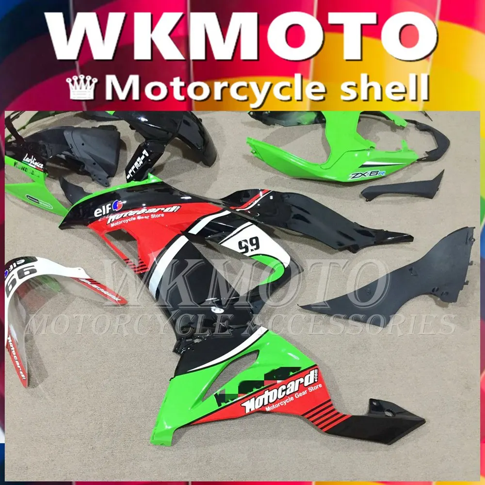 

New ABS Whole Fairings Kit Fit for kawasaki Ninja ZX6R 636 2013 2014 2015 2016 13 14 15 16 17 18 599 6R ZX-6R