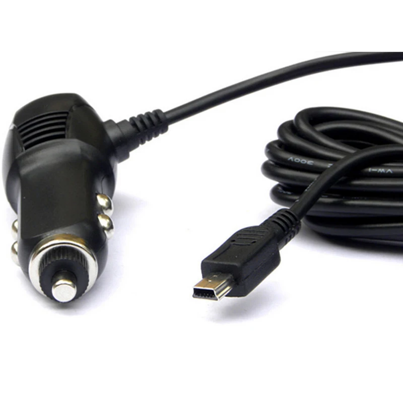1 шт. автомобильный мини-USB-кабель с двумя USB-портами 3 5 м В 2 А | Автомобили и