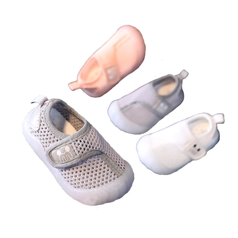 

Summer Autumn Infant Toddler Sandals Baby Girl Shoes Knitted Boys Sneakers Non-Slip Breathable Kids Canvas Shoes SYR001
