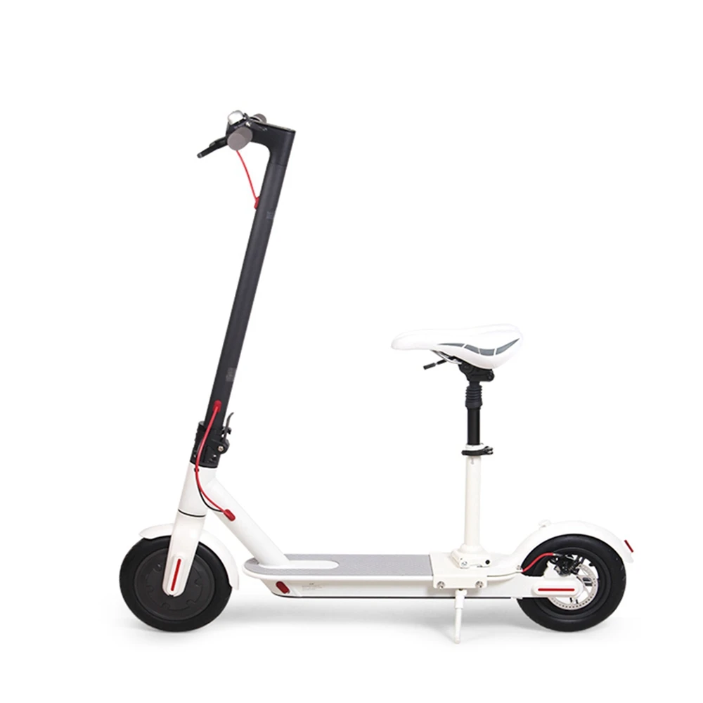

Scooter Seat Dual Shock-Absorbing Height Adjustable Quick Folding Electric Scooter Seat Saddle for Xiaomi M365