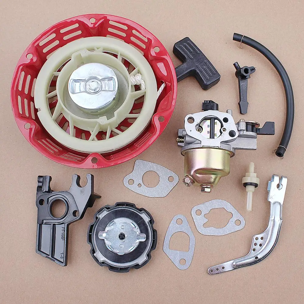 Карбюратор Recoil Starter набор свечей зажигания для Honda GX120 GX160 GX200 5.5HP 6.5HP Мойка под