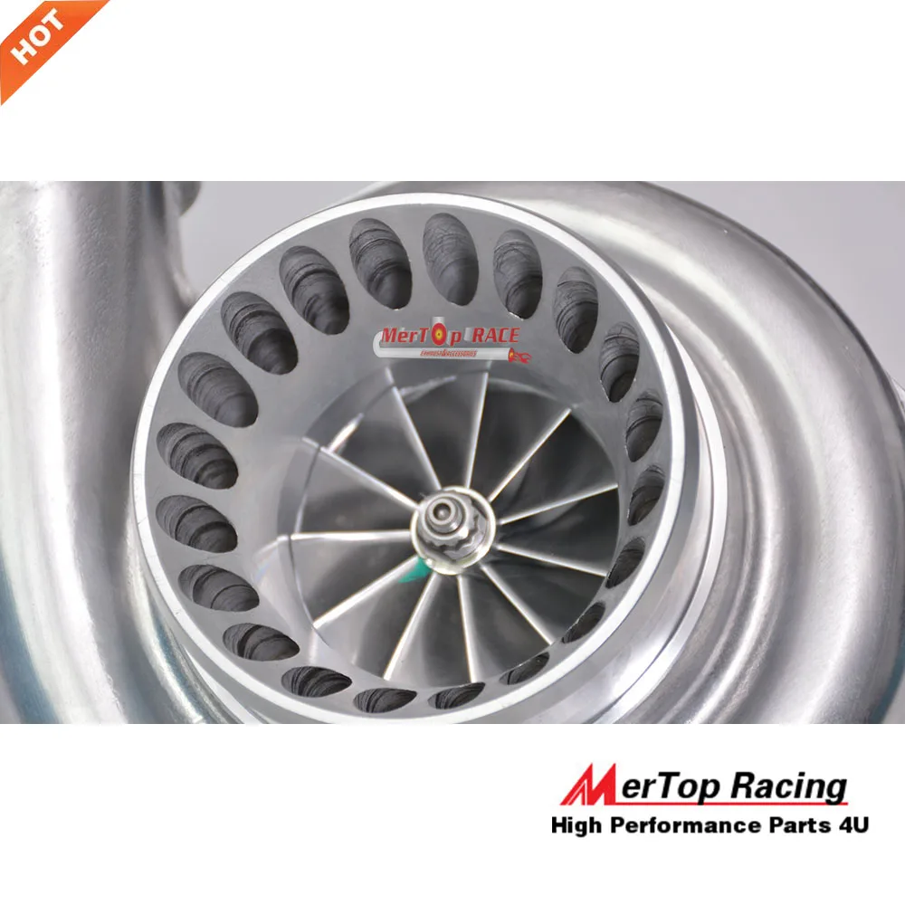 

MERTOP T3 GT35 GTX3584R GT3584R Upgraded Ceramic Ball Bearing Dual Ball Bearing Turbo Charger 400-750HP