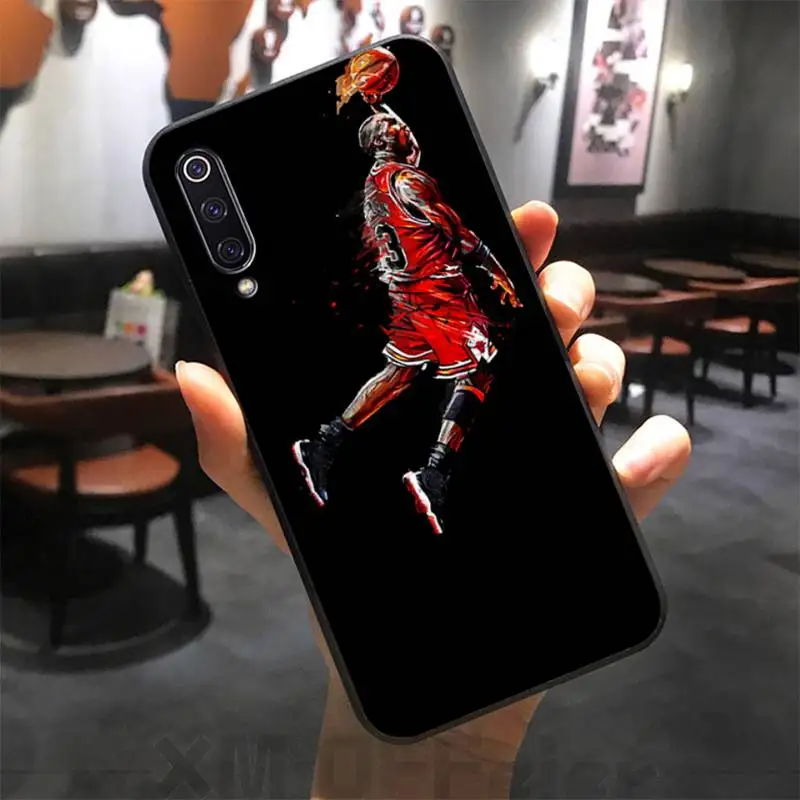 

Basketball Air Jordan 23 Signature Phone Case For Xiaomi Mi 9 9T CC9 CC9E 8 SE Pro A2 Lite 6X 5 A3 A1 Max Mix 2 3