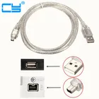 USB штекер к Firewire IEEE 1394 4-контактный штекер iLink адаптер Шнур firewire 1394 кабель для SONY DCR-TRV75E DV кабель для камеры 120 см