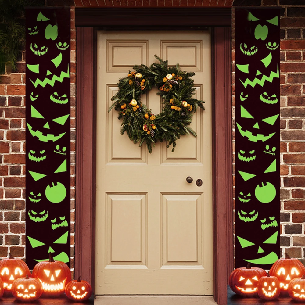 Светящиеся пары на Хэллоуин 2021 1 пара флуоресцентных парных костей призрака