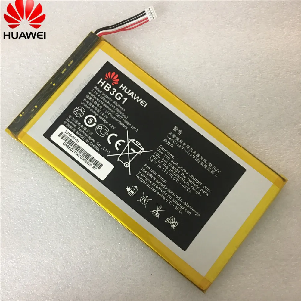 HB3G1/HB3G1H аккумулятор 4000 мАч для huawei MediaPad 7 Lite S7-301U T-Mobile Batterie Bateria