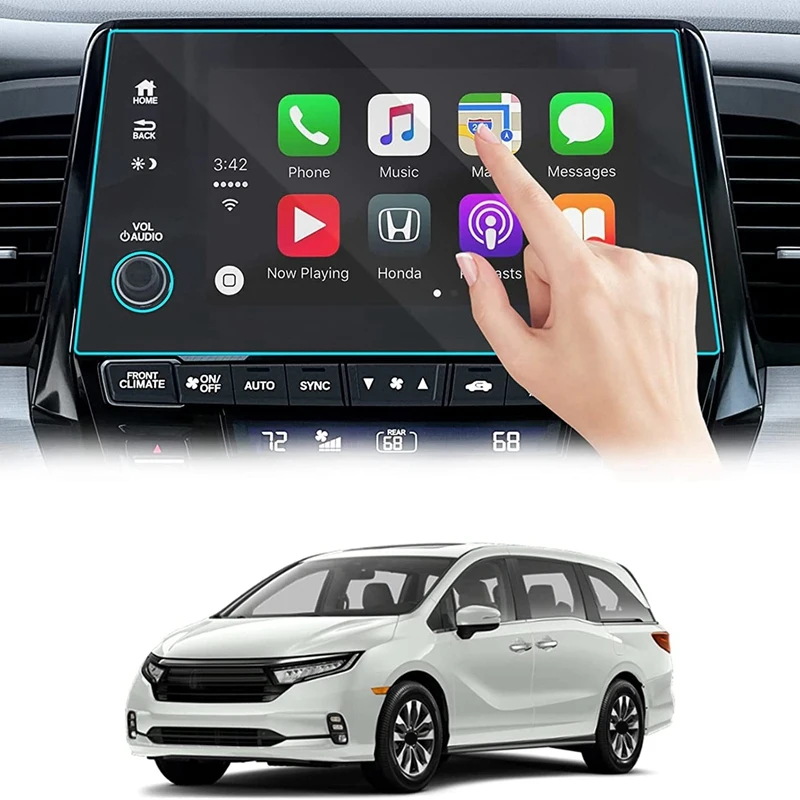 

For Honda Odyssey EX EX-L Touring 2018-2022 8-Inch Contact Screen Navigation Display Protector Film Tempered Glass Film
