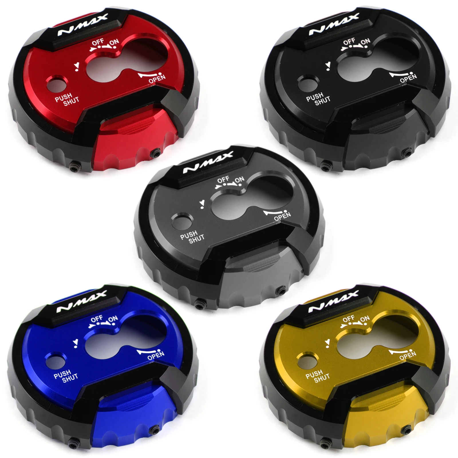 Алюминиевый переключатель зажигания Artudatech крышка замка ключа для Yamaha N Max Nmax 155