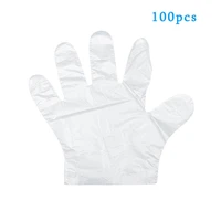 100pcsset food plastic gloves disposable gloves for restaurant kitchen bbq eco friendly food gloves fruit vegetable gloves