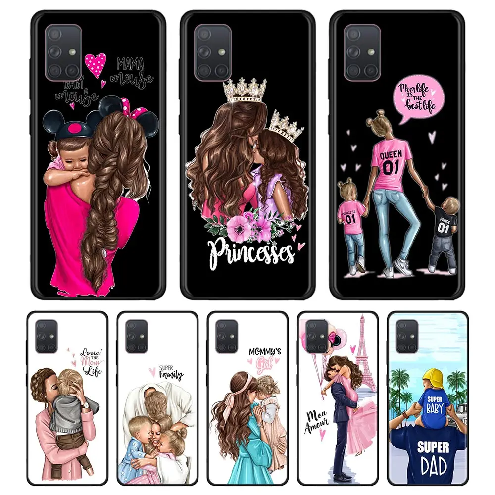 Мягкий чехол для телефона Samsung Galaxy A51 A71 A21s A11 A31 A41 A50 A70 A10 A20 A30 A40 красивые Чехлы мамы
