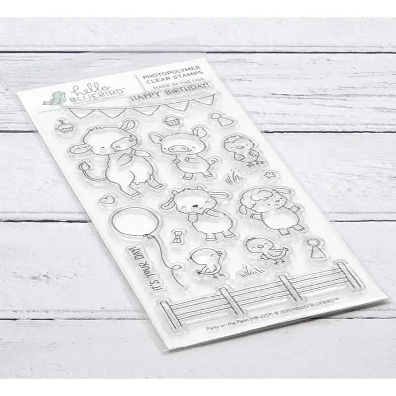 2020 Новые горячие животные ферма свинка овечка металлические пресс формы и день