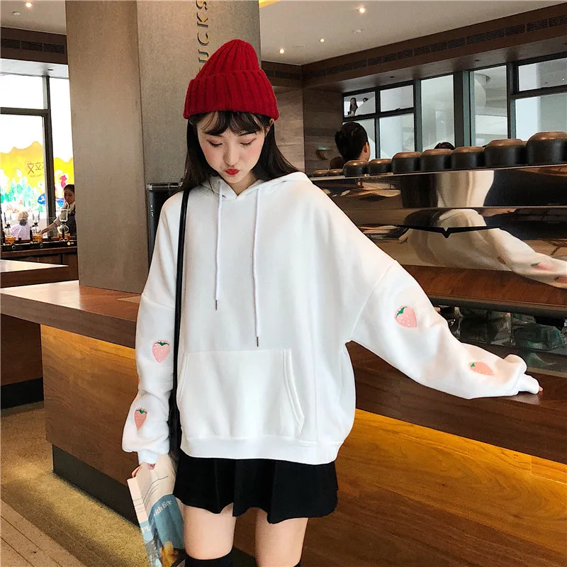 Фото Kawaii Japan purple casual hoodie loose New Ulzzang Harajuku Winter cute long-sleeved peach embroidery chic ins women sweatshirt Женская Kawaii Japan purple casual hoodie loose New Ulzzang Harajuku Winter cute long-sleeved peach embroidery chic ins women sweatshirt Женская
