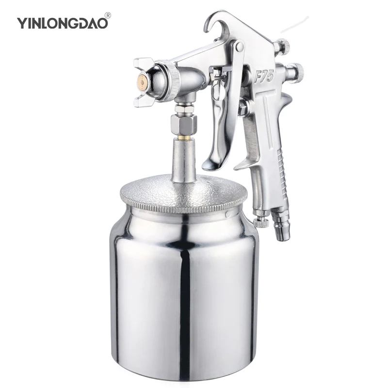 Профессиональный пистолет-распылитель краски F75 Пневматический Аэрограф сопло 1