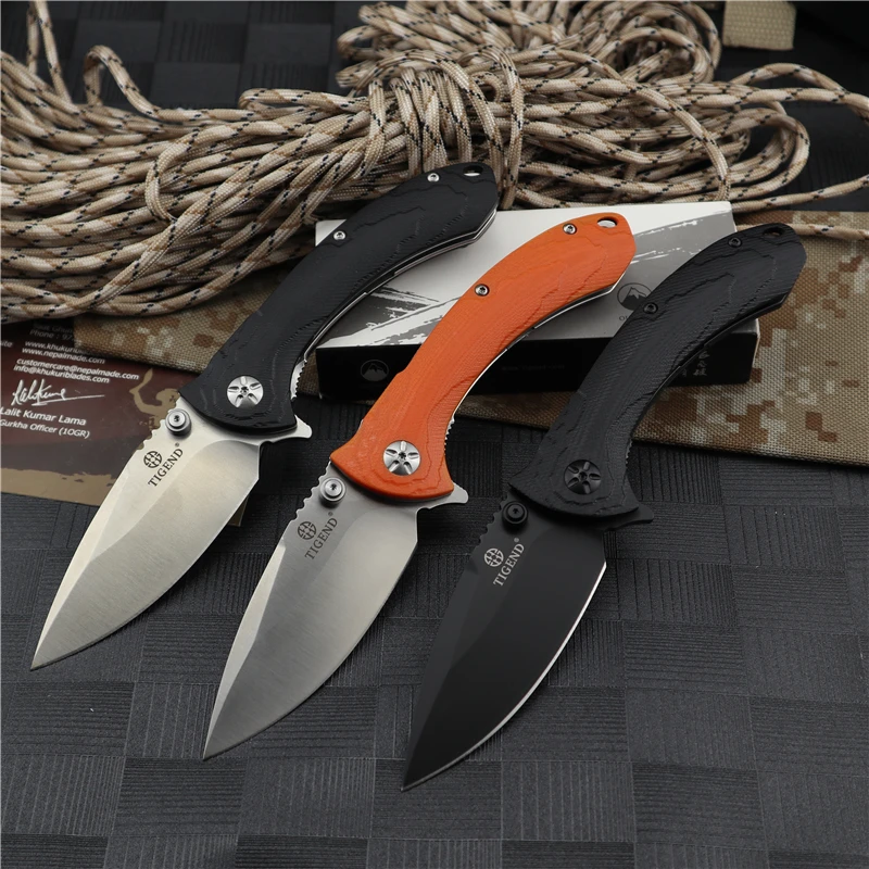 TIGEND G10 складной нож с лезвием тактические военные карманные ножи самооборона