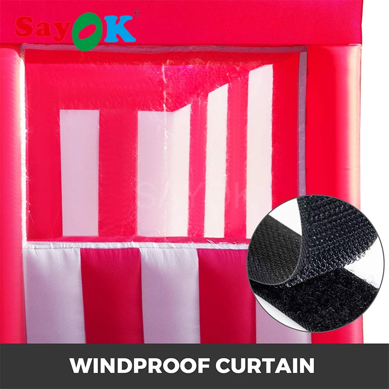 Надувные концессионные палатки коммерческие съемные Стенды для билетов стенды