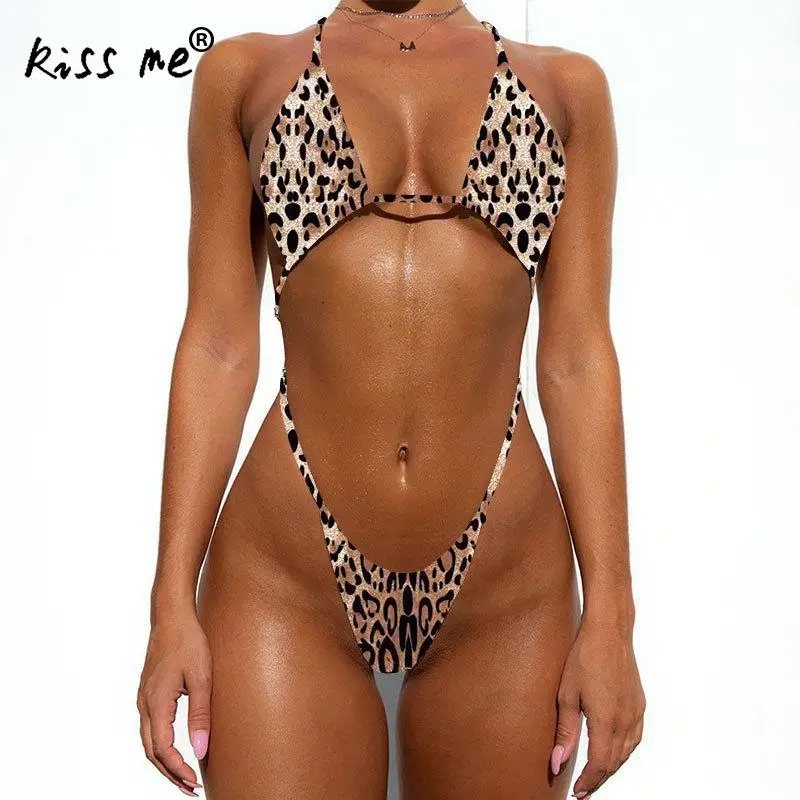 Sexy Padded Women Bikini One Piece Swimwear For Ruffle V-Neck Backless Monokini 2019 New Girls Beach Bathing Suit | Спорт и
