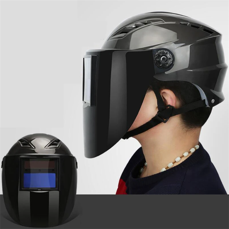 ABS Automatic dimming Photoelectric Welding Mask Helmet Hard Hat Lens Anti-mite Protection Eye Model Safety PM014 |