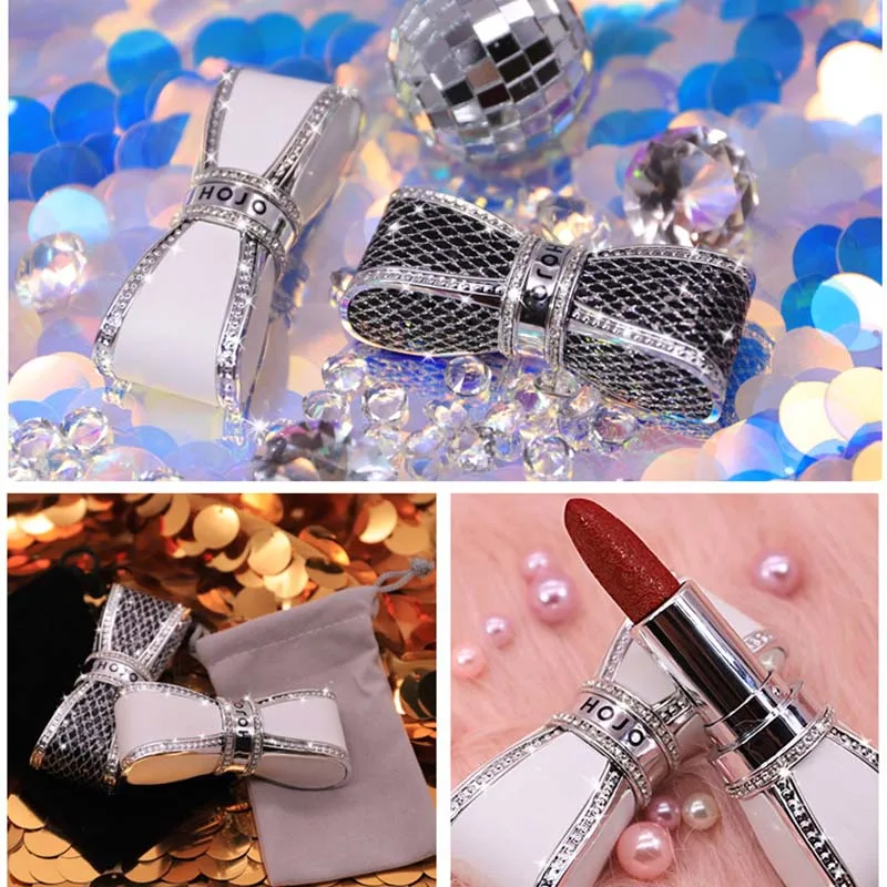 

Diamond Bow Lipstick Delicate Long-lasting Matte Non-fading Velvet Lipstick ZG88