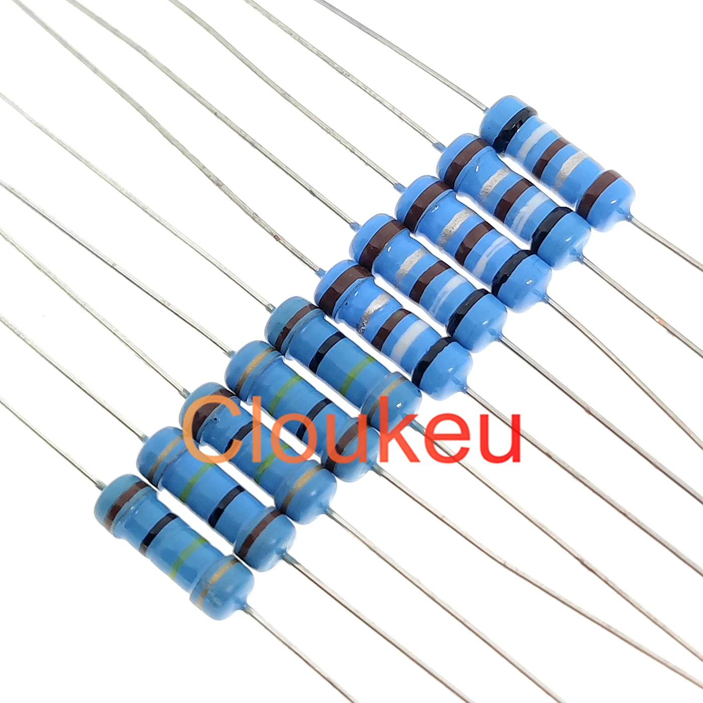 Color ring resistance 1/2W 1% 5% 1M 1.2M 1.5M 1.8M 2M 2.4M 2.7M 3M 3.3M 3.6M 3.9M 4.7M 5.1M 5.6M 6.8M 10M Ohm 0.5w |