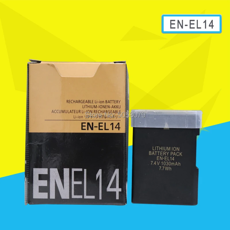 Цифровой аккумулятор ENEL14 EN EL14 для камеры Nikon D5200 D3100 D3200 D5100 P7000 7100 MH |Цифровые