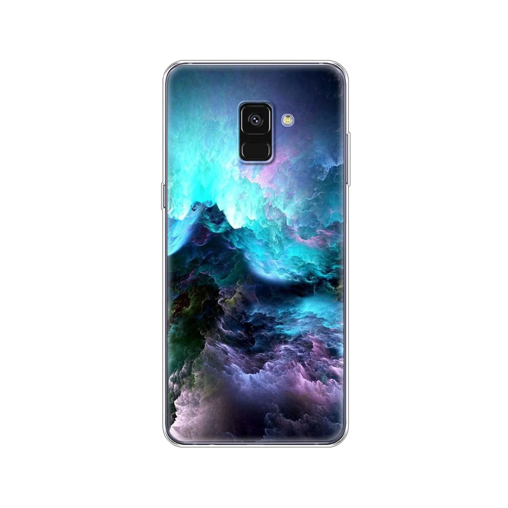 Чехол для Samsung Galaxy A8 2018 чехол A530 A530F мягкий силиконовый из ТПУ телефона Plus A730 A730F
