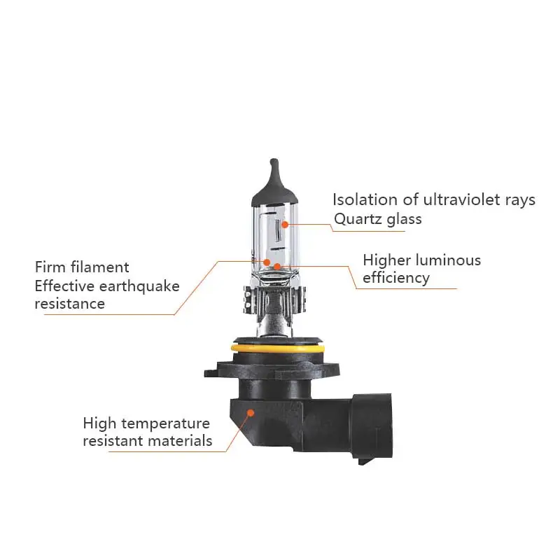 OSRAM 9006 HB4 12V 51W 3200K стандартный автомобильный головной светильник, сменная автомобильная лампа, OEM качественная лампа, сделанная в США(одинарная