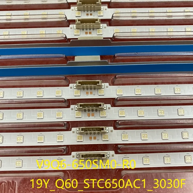 Фото Светодиодная панель, 2 шт., для Samsung V9Q6-650SM0-R0, 9y_q60 _ stc650ac1 _ 3030f QN65Q60RAFXZA, qn65q6кругxza, QE65Q60T, QE65Q60RAT QE65Q60RATXXU №5