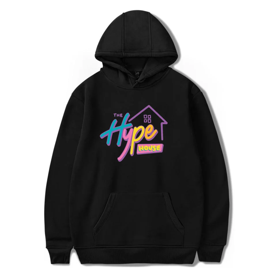 Hype толстовки для дома Charli amazelio оверсайз Толстовка пуловер унисекс Harajuku