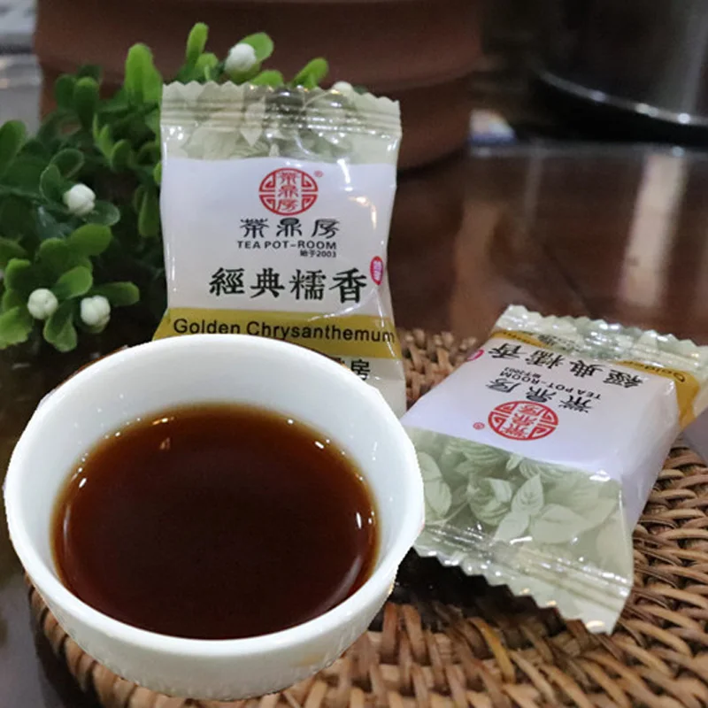 Чай пуэр чай Xiaotuo мини зрелый дворцовый класс сладкие конфеты и клейкий рис