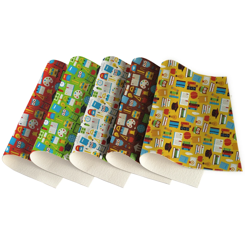 5 шт. чехлы из искусственной кожи с принтом карандаш | Дом и сад