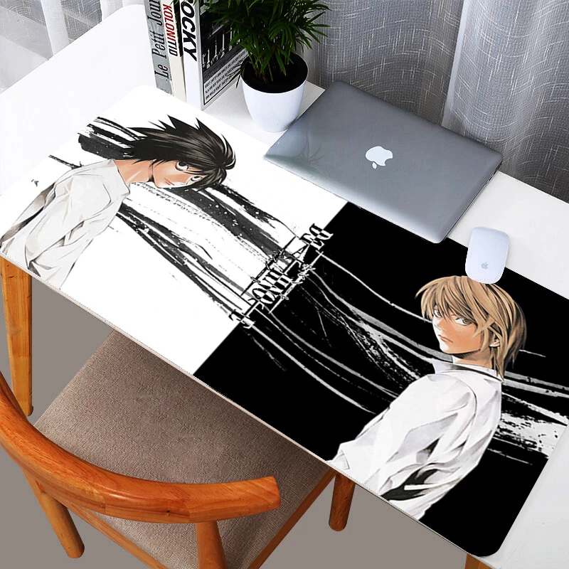 Death Note Extended Big Mouse Mat Keyboard Game Mousepad Wear-resistant Nature Rubber Gaming Pad Office Decoration Mouse Mat