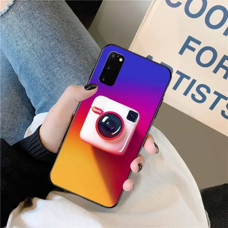 HPCHCJHM Instagram Coque Shell Phone Case для Samsung S20 plus Ultra S6 S7 edge S8 S9 S10 5G | Мобильные телефоны и
