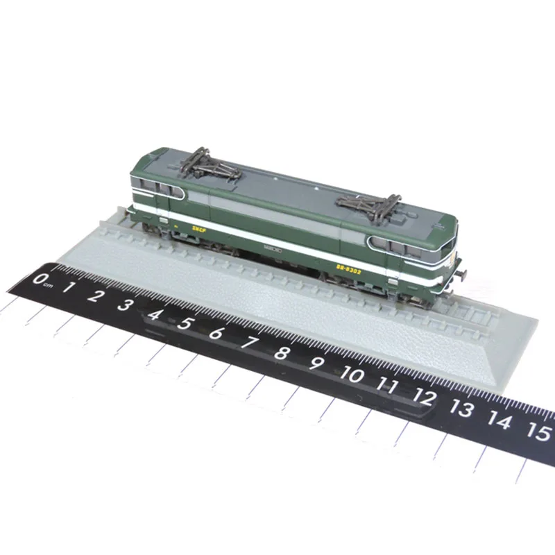 Литой Электрический локомотив в масштабе 1/160 Франция B9300 модель поезда из сплава -