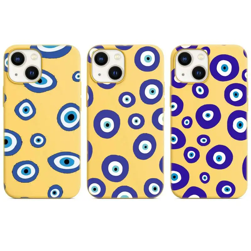 Мягкий чехол с изображением злых глаз для телефона iphone 13 12 XS 11 pro max mini SE 2020 6 6s 7 8 plus X