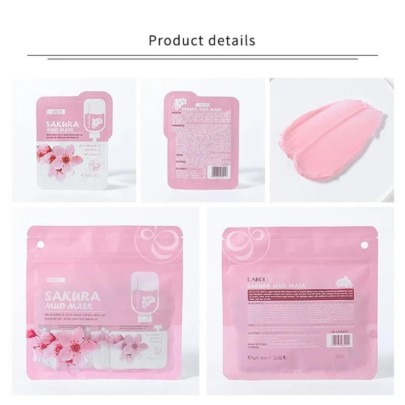 Грязевая маска для лица Глубокая очистка отбеливание удаление темных тонких