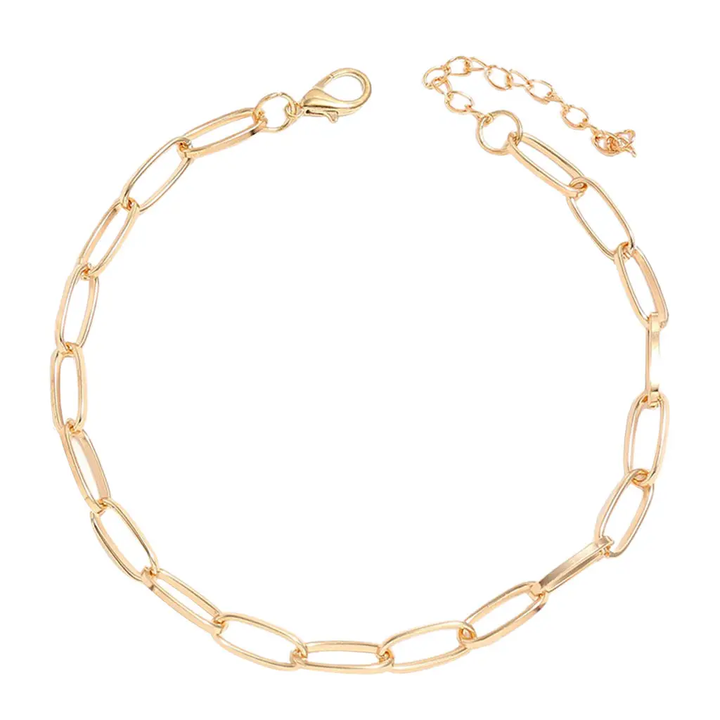 

New Lady 39cm Necklace Wedding Dating Party Golden Necklace Women Jewelry