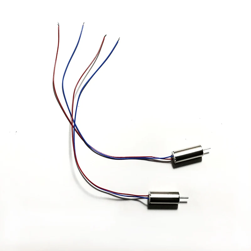 40pcs cw/ccw Motors 3.7v 716 size Iron shaft 0.8mm Engines for 4DRC V8 Mini Drone WIFI FPV RC Quadcopter Spare Parts - купить по