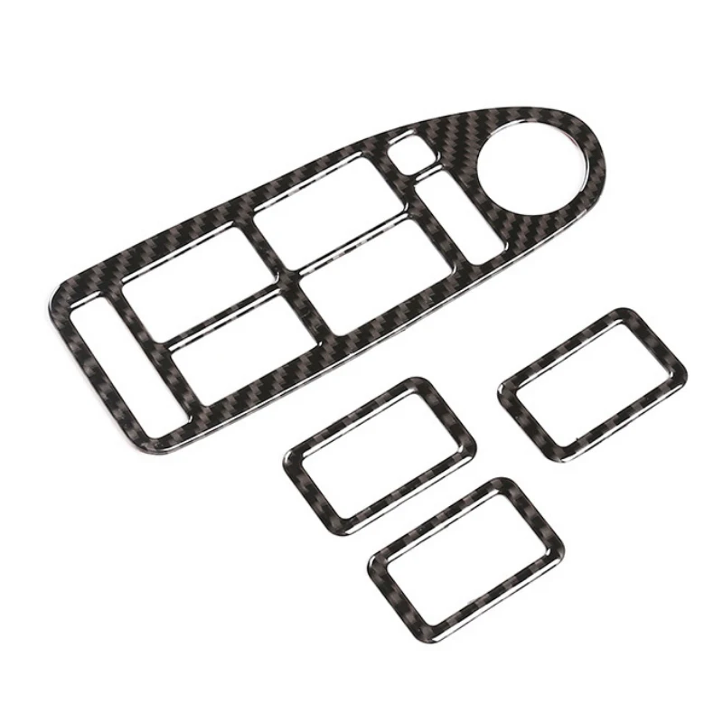 Наклеиваемого покрытия для автостайлинга из ABS Текстура углерода интерьера