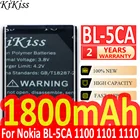 Сменный аккумулятор 1800 мА  ч BL-5CA мобильный телефон для Nokia 1100, 1101, 1110, 1110i, 1112, 1200, 1208, 1209, 1280, 1600