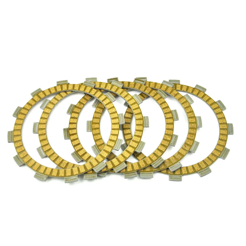 

5Pc Motorcycle Friction Clutch Plates For Suzuki PE250 Enduro 1980-1981 RM250 1976-1978 RM250 Champion 1980-1985 RS250 1980-1981