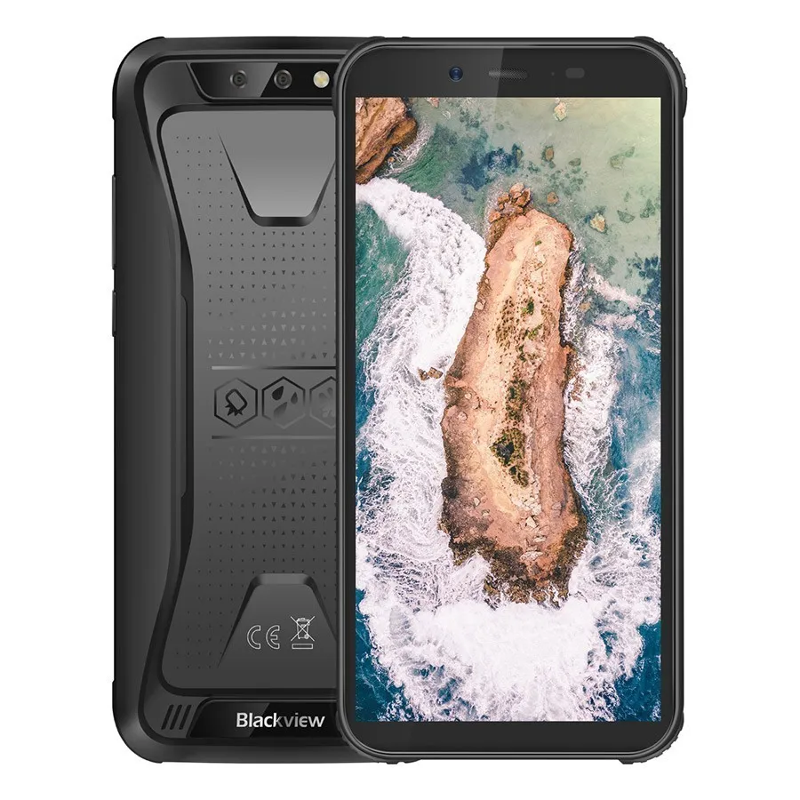 Blackview Bv5500 Ip68 Водонепроницаемый мобильный телефон Dual Sim 5 &quot18:9 Mtk6580p 2 ГБ + 16 Гб 4400 мАч
