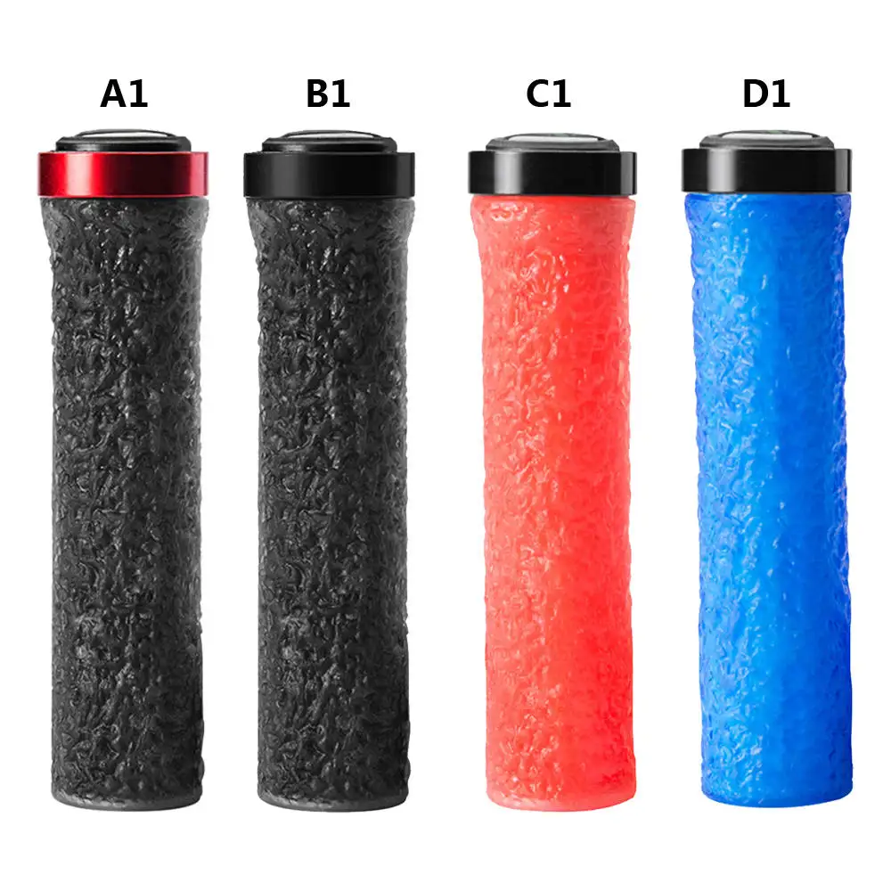 

Cycling Bike Anti-skid Shock-absorbing Bike Part Bicycle Gear Grips MTB Bike Silicone Handlebar Soft Ultralight Grips